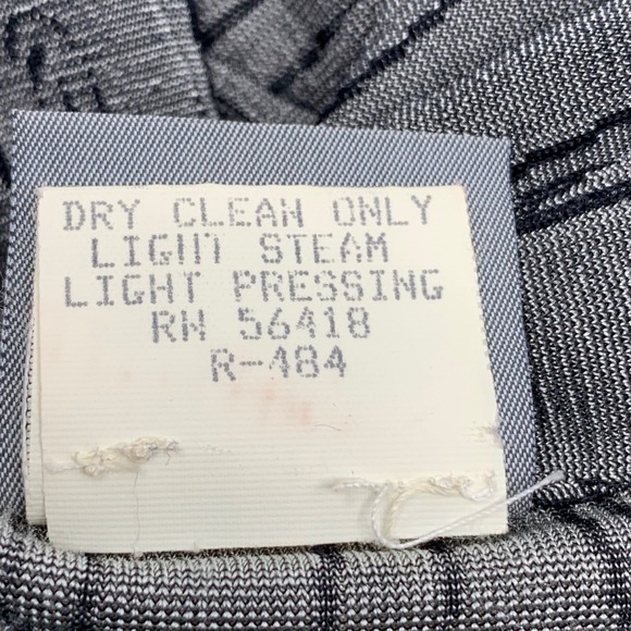 Rabbit Rabbit Rabbit Designs Long Sleeve Button Down Dress/Tunic Gray Abstract 6 - Picture 9 of 9